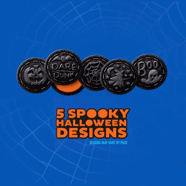 OREO Orange Creme Chocolate Sandwich Cookies, Limited Edition, Halloween Cookies, 18.71 oz - Image 7